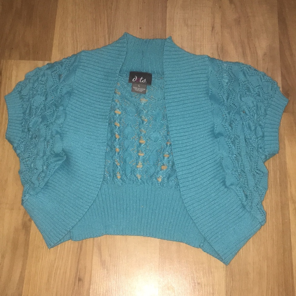 Dots Teal Top